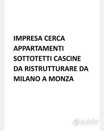 Appartamenti da ristrutturare