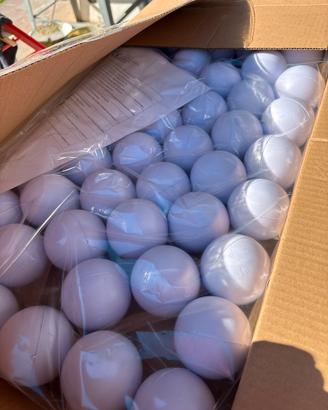 Palline morbide bianche