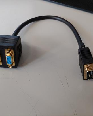 sdoppiatore vga lunghezza 30cm