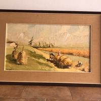 Mario Bagat 1975 - quadro di dimensioni 40 x 70