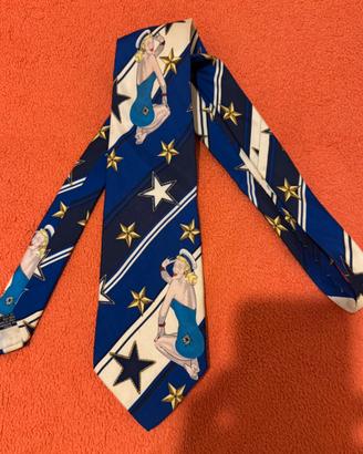 Cravatta Dolce e Gabbana vintage anni 80