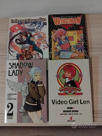 lotto manga video girl len, shadow girl, ecc...