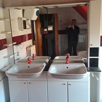 Mobile bagno doppio lavabo