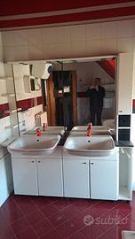 Mobile bagno doppio lavabo