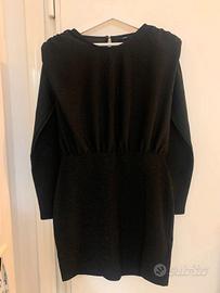 Vestitino nero brillante KIABI - black mini-dress