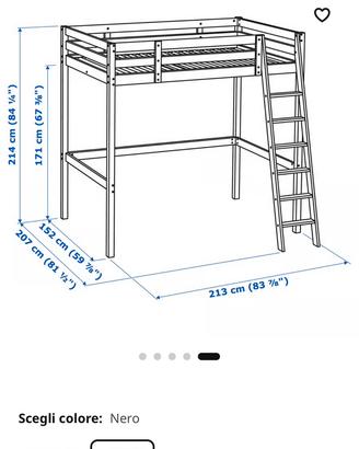 Letto soppalco Ikea
