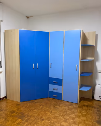 Cameretta completa letto, scrivania e TV OMAGGIO