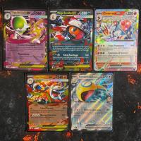Lotto ex carte Pokemon