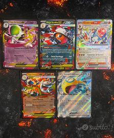Lotto ex carte Pokemon