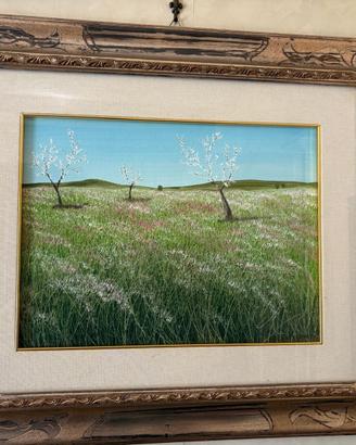 Quadro  -  “Ciliegi” (1993) Olio su tela