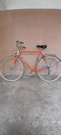 bicicletta  berga vintage anni 70 " arancione