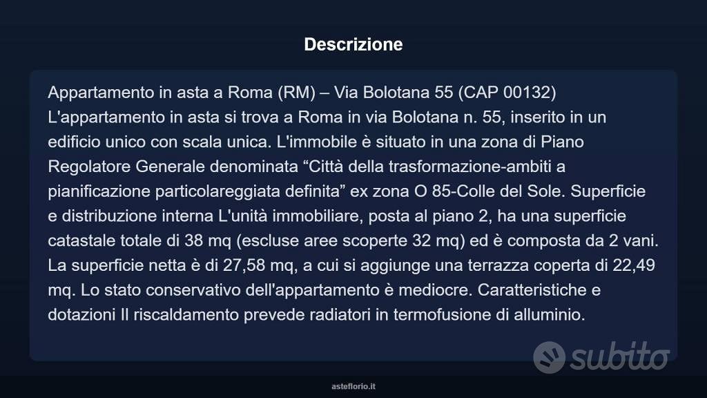 Appartamento – Roma, Borghesiana - Vista 5