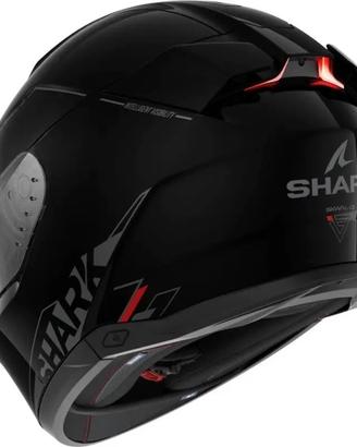 Casco Integrale Shark Skwal i3 Blank Sp Nero