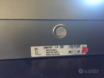 Stivali Nero Giardini Bianchi - Usati