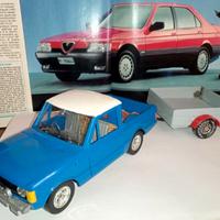 Burago Range Rover pick up con carrello 1 24