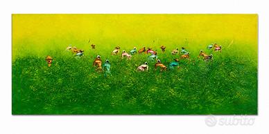 Quadro originale dipinto a mano Bali- Opera unica