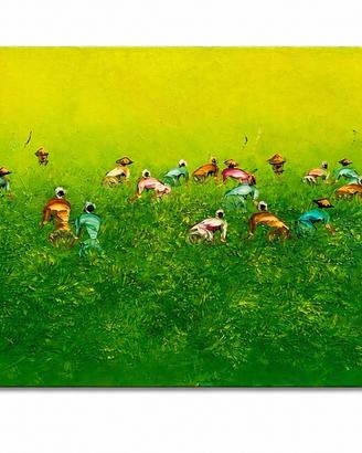 Quadro originale dipinto a mano Bali- Opera unica