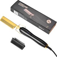 Pettine Caldo Elettrico 2 in 1, Piastra Capelli co