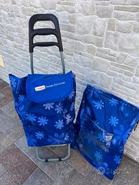 Carrello Spesa Conad con Ruote + Borsa Extra