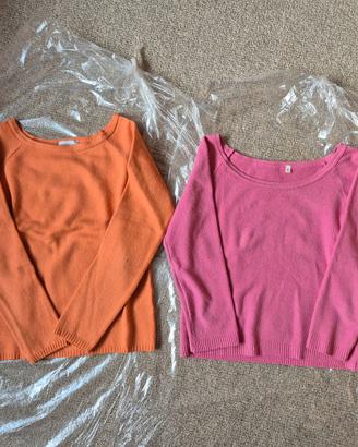 Maglioncini cotone e felpe cotone donna tg XS e S