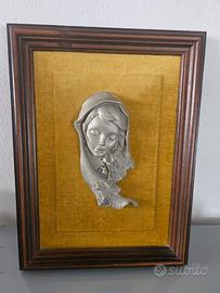 Quadro sacro con Madonna 