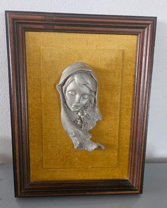 Quadro sacro con Madonna 