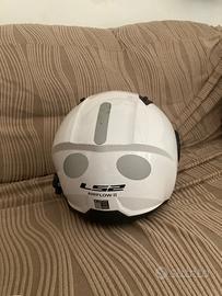 Casco Jet LS2 - Bianco Pari al nuovo