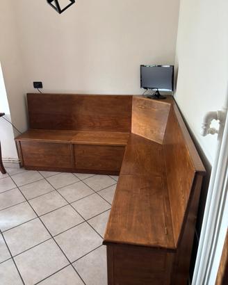 Cassa panca legno massello