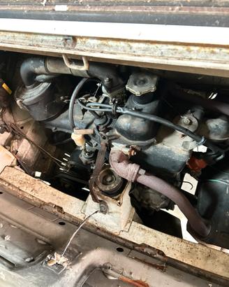 Motore e cambio fiat 126 A del 1977