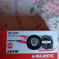 Coppia Altoparlanti Auto Majestic AP 240T - 100mm