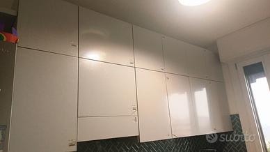 cucina ghiaccio e piano in quarzo