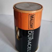 Rara radio Vintage   batteria Mallory Duracell Alk