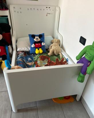 Lettino Ikea BUSUNGE allungabile