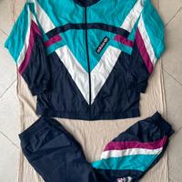 Tuta Vintage Adidas Team blu Tg. L