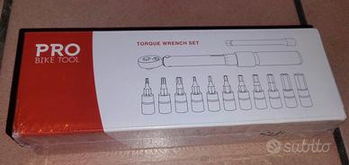 PRO BIKE TOOL 1/4 Set di chiavi dinamometriche