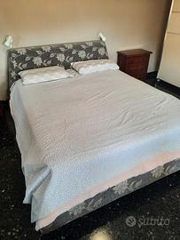 letto 2 piazze con contenitore