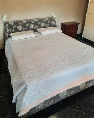 letto 2 piazze con contenitore