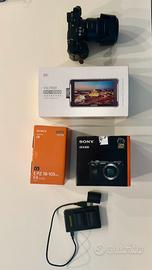 Sony a6400 + Sony 18-105 F4 + accessori