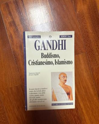 Libro Ghandi Buddismo , Cristianesimo e Islamismo