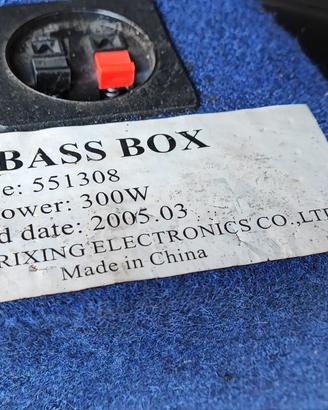 Bass box