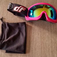 Maschera da sci fucsia DF Sport Specialist SR