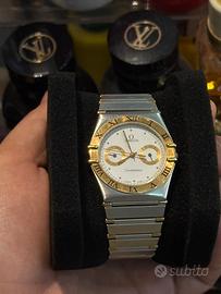 Omega constelletion manhattan daydate 18k