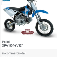 Pit bike Polini 110 xp4