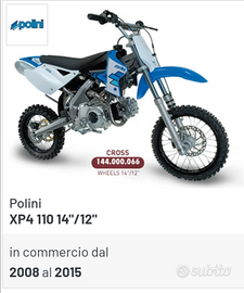 Pit bike Polini 110 xp4