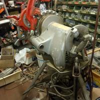 filiera elettrica da banco con tagliatubi incorpor