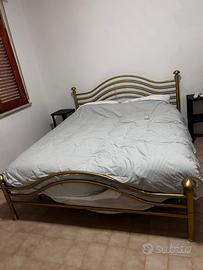 Letto in ottone