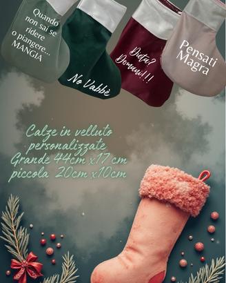 Mini calza della befana