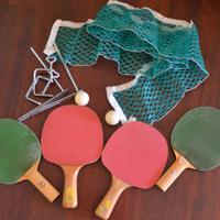 set da ping pong vintage