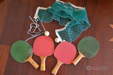 set da ping pong vintage