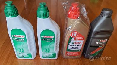 Lubrificanti Castrol differenziale, cambio, freni